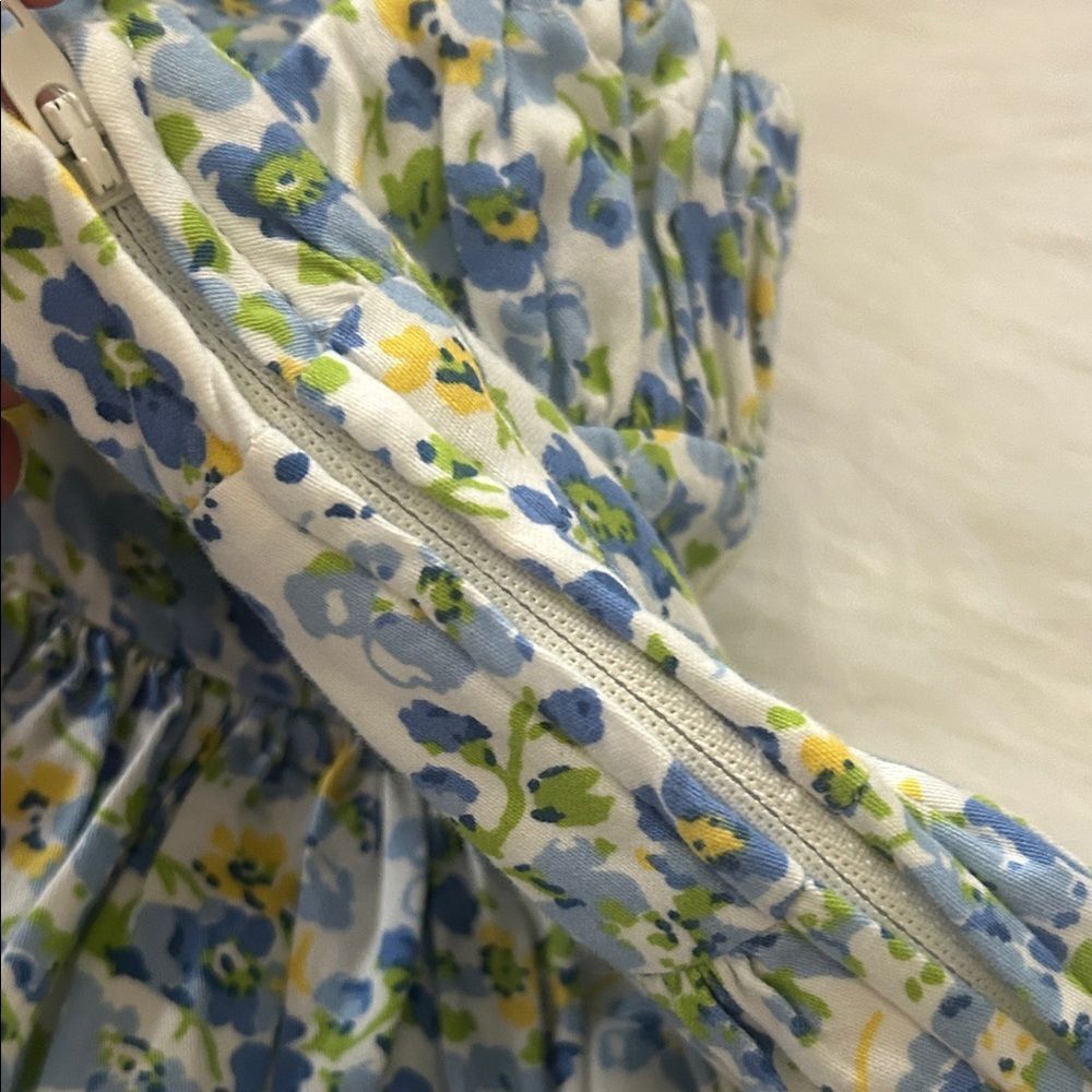 Ralph lauren floral Kids Dress in Blue and Yellow - Picture 4 of 6